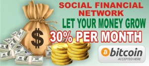 Social Financial Network 30% pm